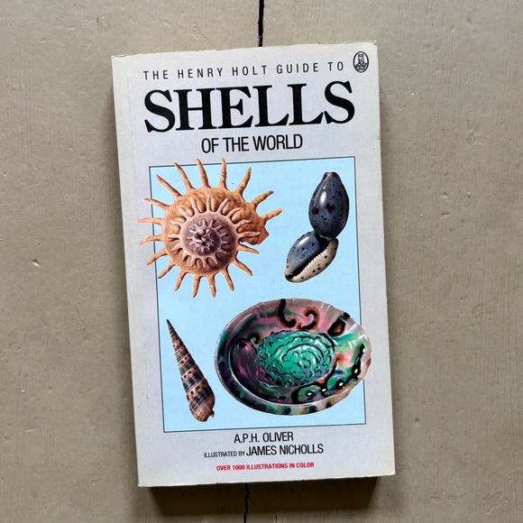 Other | 1989 The Henry Holt Guide To Shells Of The World Seashells ...